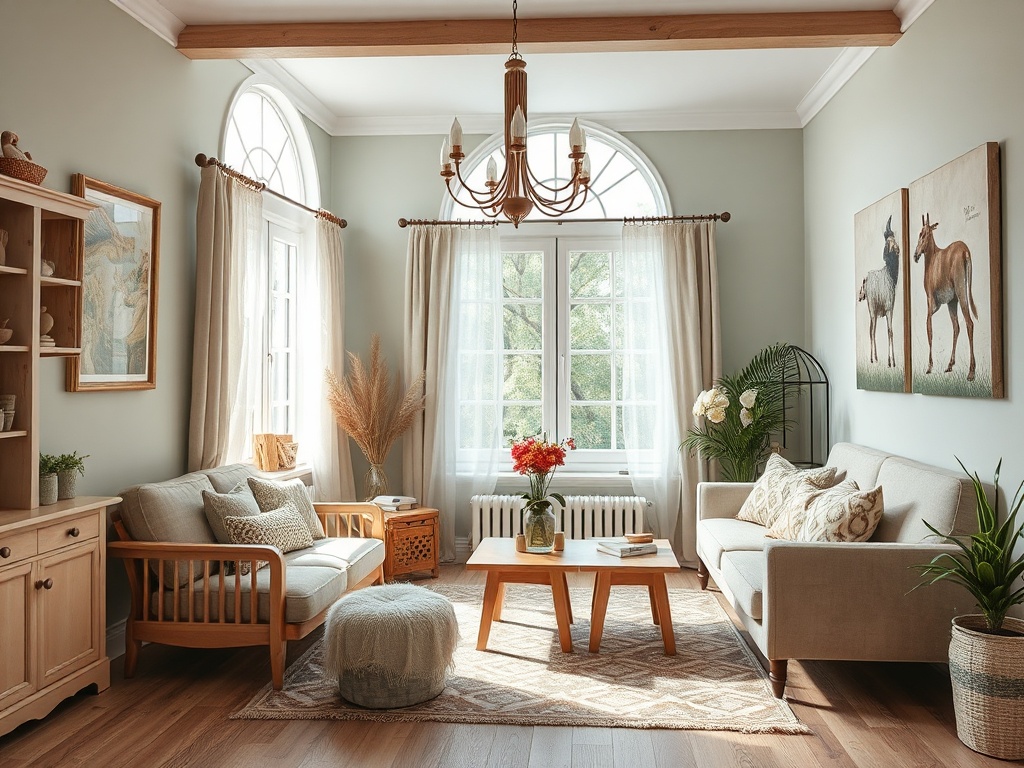 Тёплая палитра и натуральные фактуры: подбор материалов для уютного деревянного интерьера Тёплая палитра и натуральные фактуры: подбор материалов для уютного деревянного интерьера